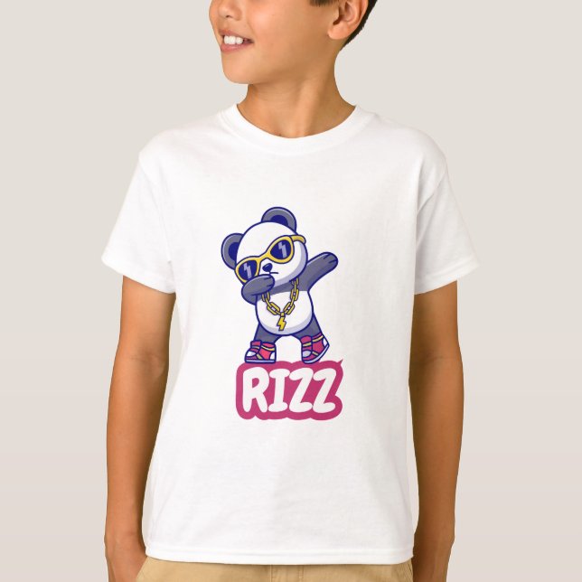 T-SHIRT CHEMISE RIZZ ENFANT  (Devant)