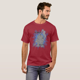 T-shirt Chemise Robot Riot 7 pour adultes