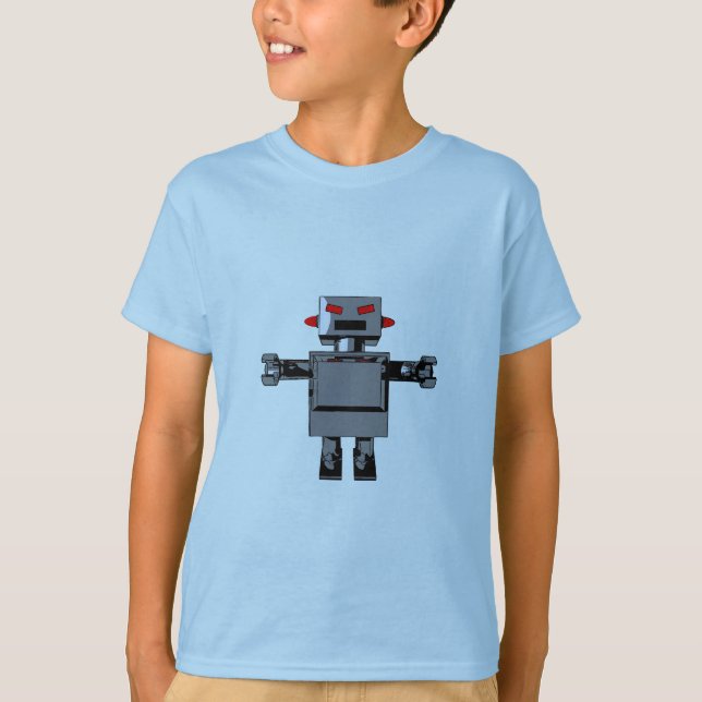 T-shirt Chemise robotique simple (Devant)