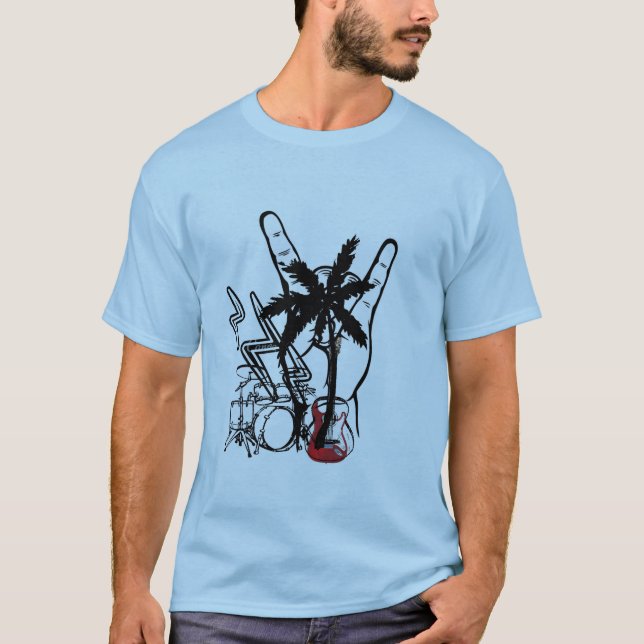 T-shirt chemise rocheuse (Devant)