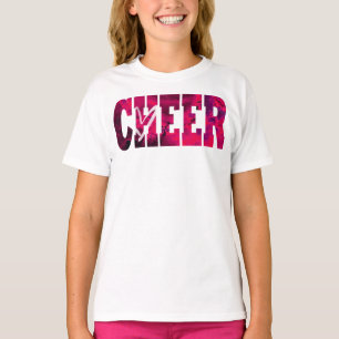 T-shirt Chemise rose de coeur d'acclamation