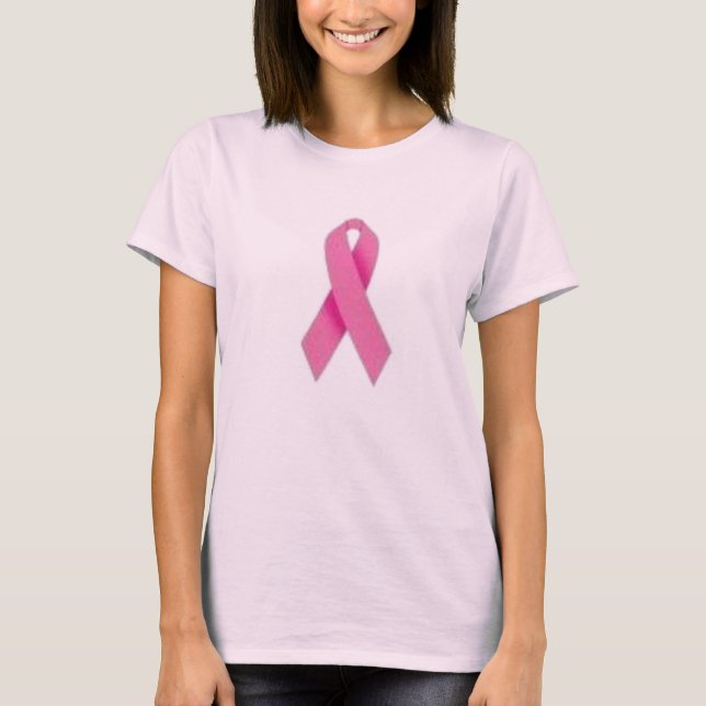 T-shirt Chemise rose de ruban (Devant)
