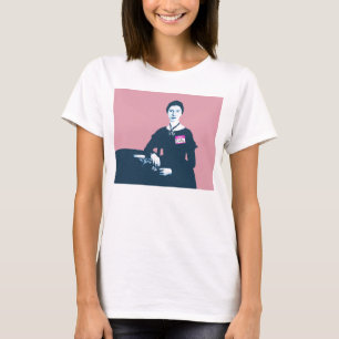 T-shirt Chemise rose et bleue d'Emily Dickinson sur le