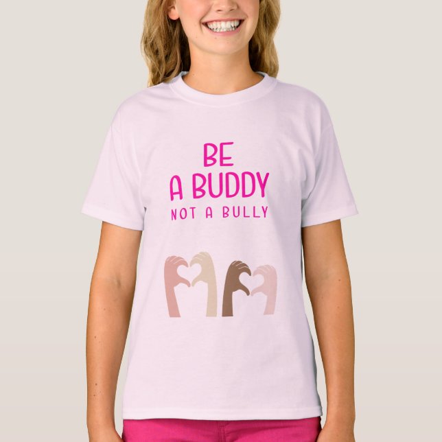 T-SHIRT CHEMISE ROSE JOUR ANTI-BULLE (Devant)