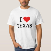 Chemise rouge de coeur du Texas des textes d'amour