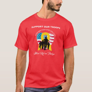 T-shirt Chemise rouge de vendredi - rappelez-vous chacun