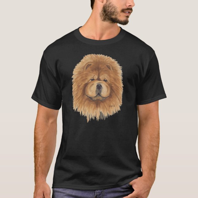 T-shirt Chemise ROUGE d'obscurité de bouffe (Devant)