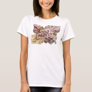 T-shirt Chemise rouge tendance design Trop Jolie