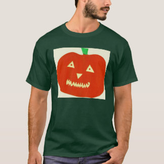 T-shirt Chemise rougeoyante de citrouille