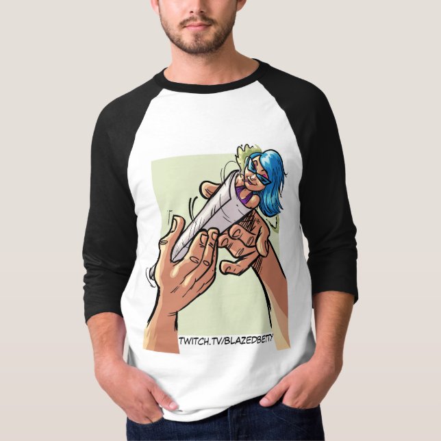 T-shirt chemise roulante (Devant)