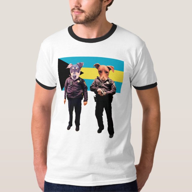 T-shirt chemise Royal Bahamian Potcakes (Devant)