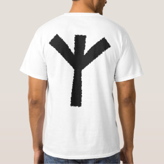 T-shirt Chemise Rune de protection Viking 'Algiz' (grande)