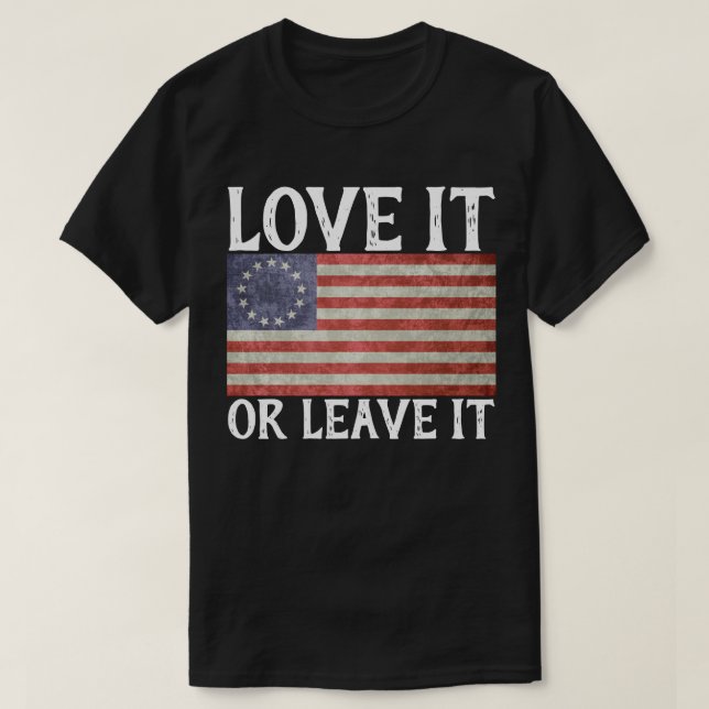 T-shirt Chemise Rush Betsy Ross (Design devant)