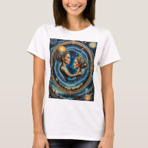 Chemise sacrée de la déesse miroir cosmique