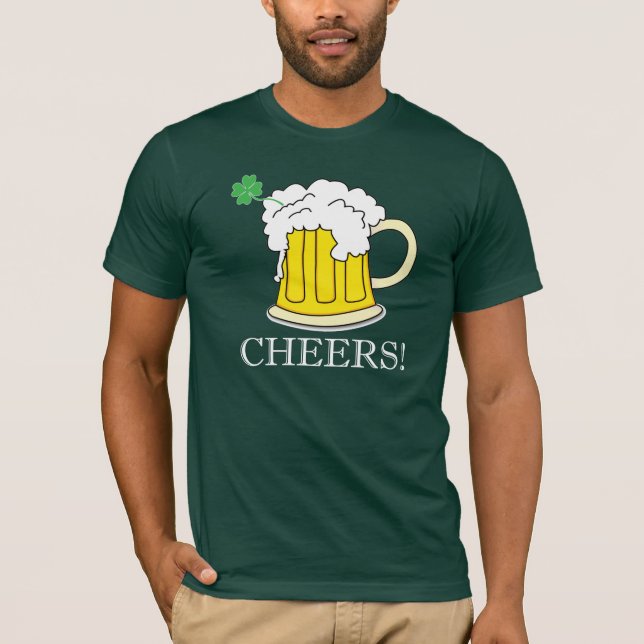T-shirt Chemise Saint-Patty's Day - Bravo (Devant)