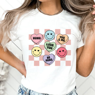 T-shirt Chemise Saint Valentin Coeur de bonbons, Coeur de