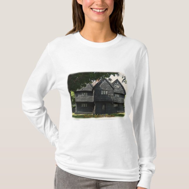 T-shirt Chemise Salem Witch House - Hoody (Devant)
