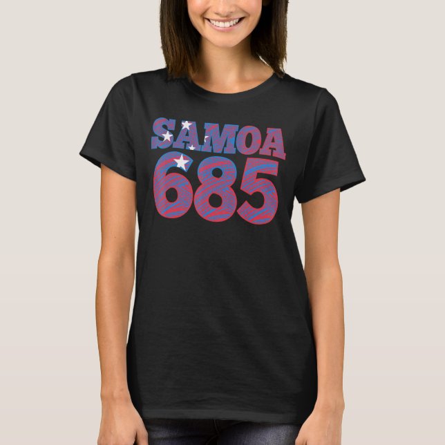 T-shirt Chemise Samoan Flag - Samoa Rugby (Devant)