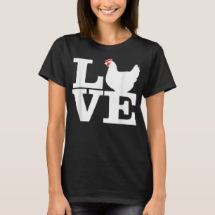 T-shirt Chemise sandwich au poulet Drôle Parler de poulet 