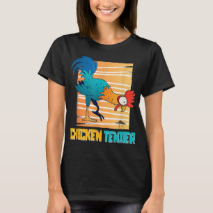 T-shirt Chemise Sandwich Au Poulet Drôle Travaillera Pour 