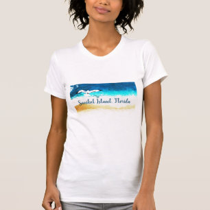 T-shirt Chemise Sanibel Island Florida