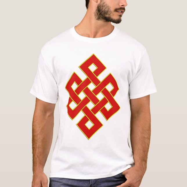 T-shirt Chemise sans fin de noeud (Devant)