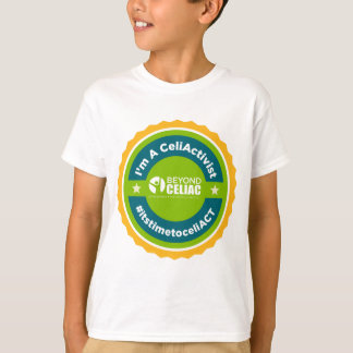 T-shirt Chemise sans gluten d'enfants