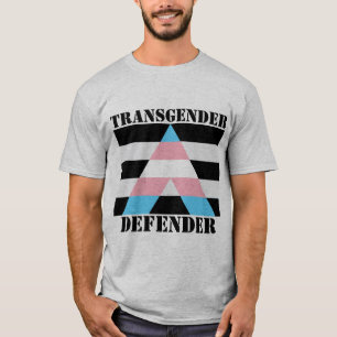 T-shirt Chemise sans manches transgenre Défenseur