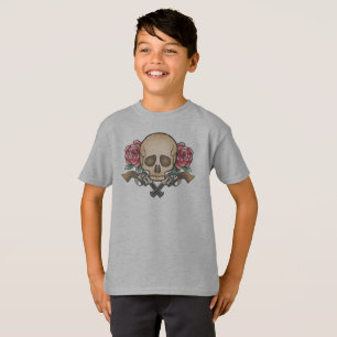 T-shirt Chemise sans poignet Dia de los Muertos