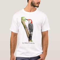 Chemise sauvage d'oiseau de pivert gonflée par