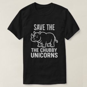 T-shirt Chemise Sauvez les Licornes Rondouillardes T-shi
