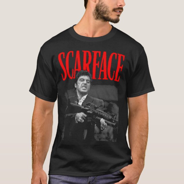 T-SHIRT CHEMISE SCARFACE (Devant)