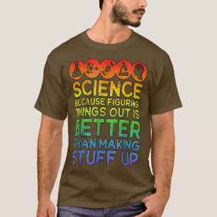 T-shirt Chemise Science, Chemise Science, La Science Est R