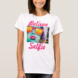 T-shirt Chemise Selfie Graffitti