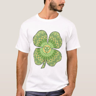 T-shirt Chemise Shamrock celtique