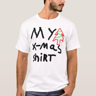 T-shirt Chemise simple de Noël