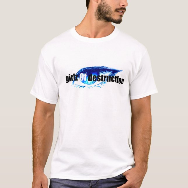 T-shirt Chemise simple d'oeil (Devant)