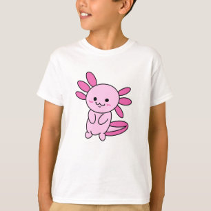T-shirt Chemise Simple Enfant Axolotl