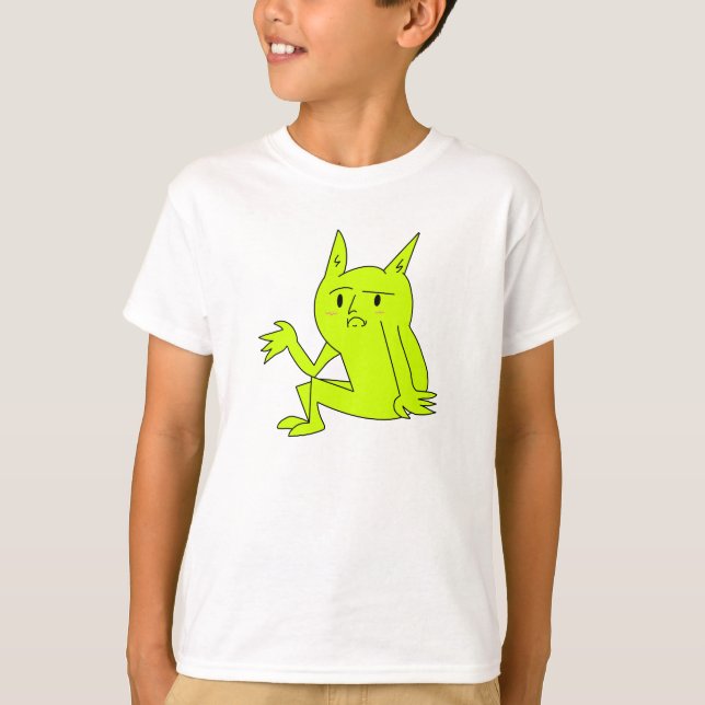 T-shirt Chemise Simple Enfant Gobelin Assis (Devant)