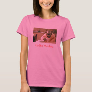 T-shirt Chemise Singe Café