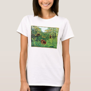T-shirt Chemise : "Singes dans l'orangeraie" par Rousseau