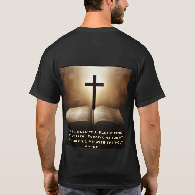 T-shirt Chemise Sinner's Prayer (Dos)