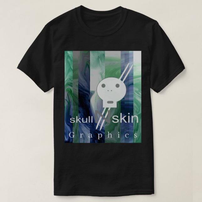 T-shirt Chemise Skullnskin Graphics "Earth Pallet" (Design devant)