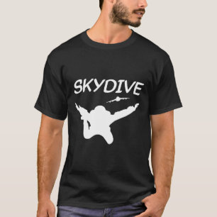 T-shirt Chemise Skydiver Tombant Parachutiste Pour I