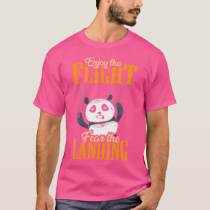 T-shirt Chemise Skydiving Drôle Pour Skydiver Avec Parachu
