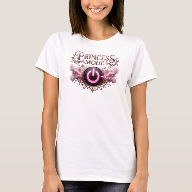 T-shirt Chemise Snappy Red PRINCESS MODE (Devant)