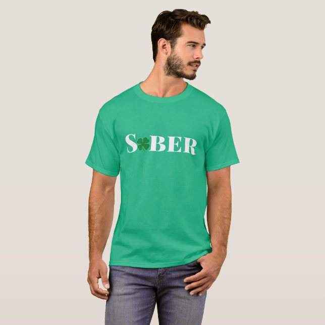 T-shirt Chemise Sober St. Patrick (Devant entier)