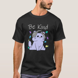 T-shirt Chemise Sois gentil Mois de la sensibilisation à l