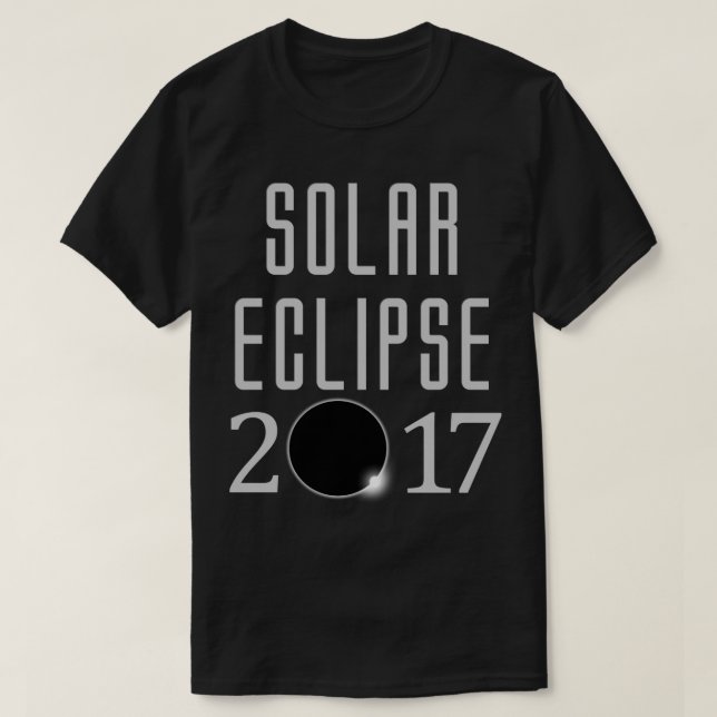 T-shirt Chemise Solar Eclipse 2017 (Design devant)