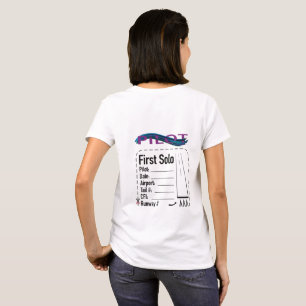 T-shirt Chemise solo du pilote étudiant